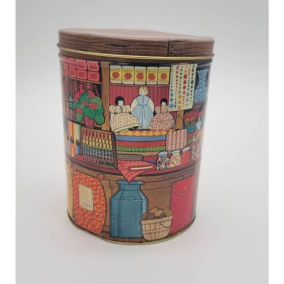 Vintage 1970's Unique General Store Tin - Picture 1 of 6